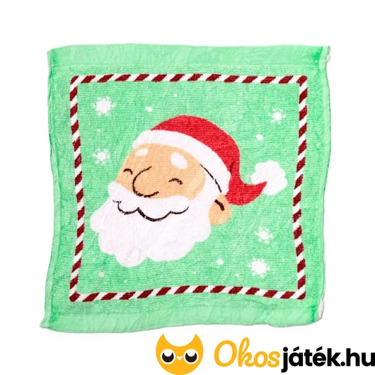 Télapós pici kéztörlő