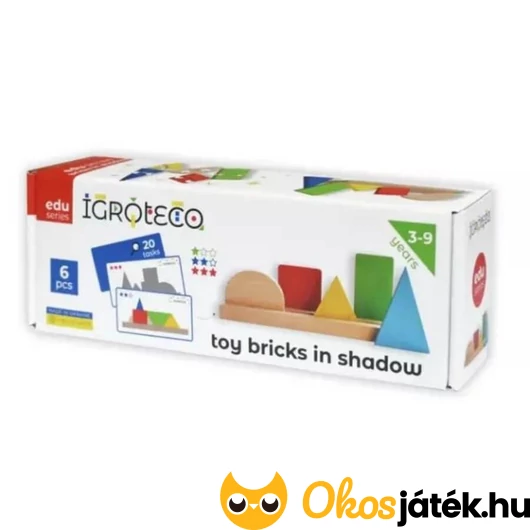 Igroteco Térlátás és árnyképek fa logikai játék