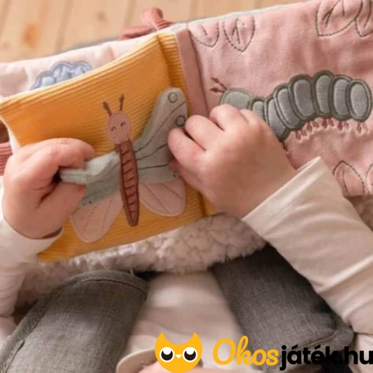Puha textilkönyv babalátogatóba