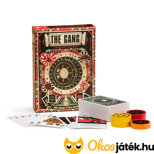 The Gang kooperatív póker party társasjáték