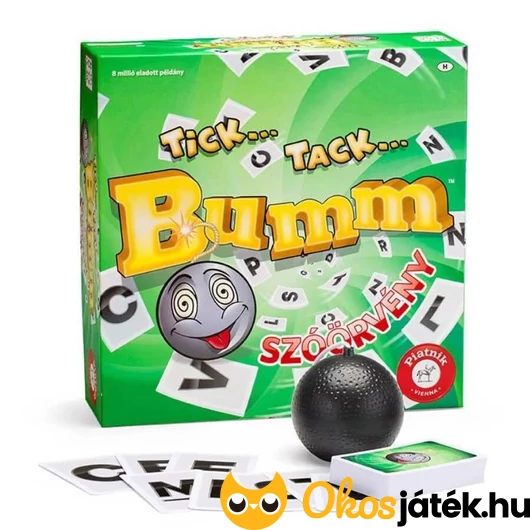 Tick Tack Bumm Szóörvény társasjáték