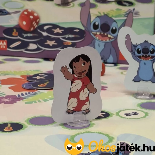 Trefl Stitch - Aloha! társasjáték bábuk