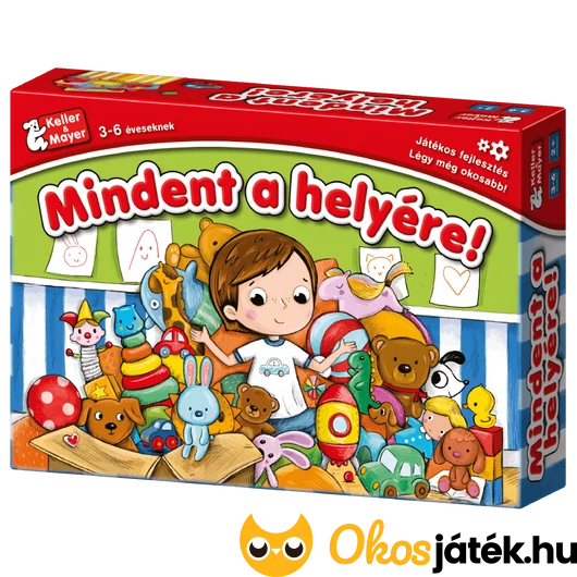 Mindent a helyére! társasjáték - megújult változat