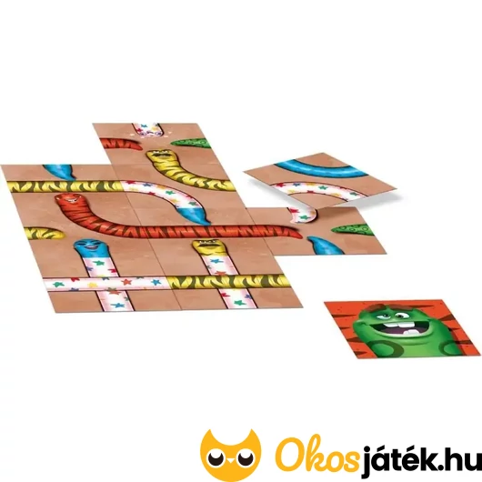 Vicces kukacépítős családi társasjáték