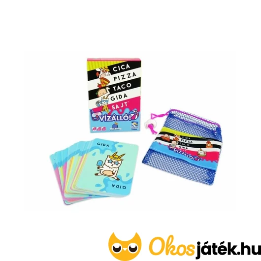 Cica, pizza, taco, gida, sajt H2O