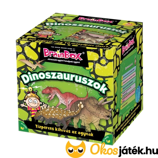 brainbox dinoszauruszok kvíz játék gyerekeknek 5+