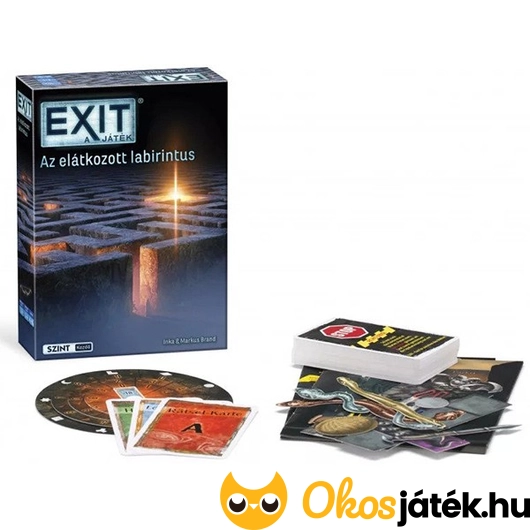 Exit az elátkozott labirintus kijutós logikai játék