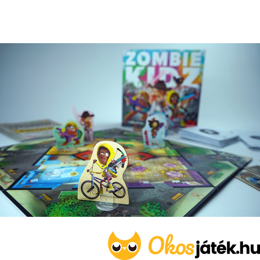 zombie kids, zombie kidz társasjáték tábla gyerekeknek