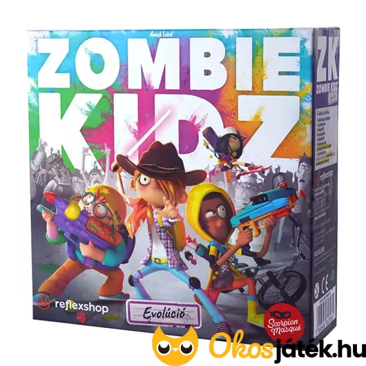 zombie kidz evolúció társasjáték