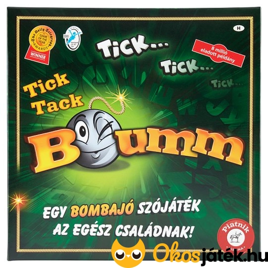 Tick -Tack Bumm társasjáték