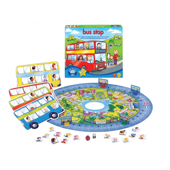 Buszmegálló - Bus Stop - társasjáték Orchard Toys