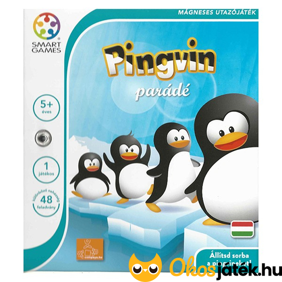 Pingvin parádé - mágneses, úti változat -  Smart Games