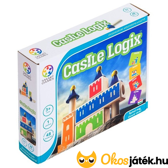 Castle Logix Smart Games Várépítő logikai játék gyerekeknek 