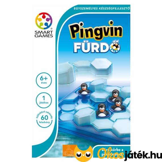 pingvin fürdő smart games logikai játék