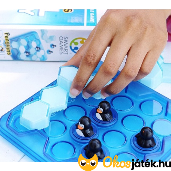  Pingvin fürdő egyedüljátszós logikai játék