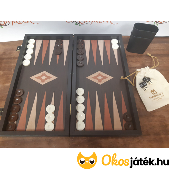 Manopoulos backgammon tábla belülről
