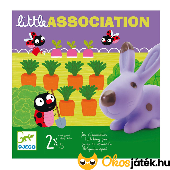 Little association - társasjáték két-három éves kortól - Djeco