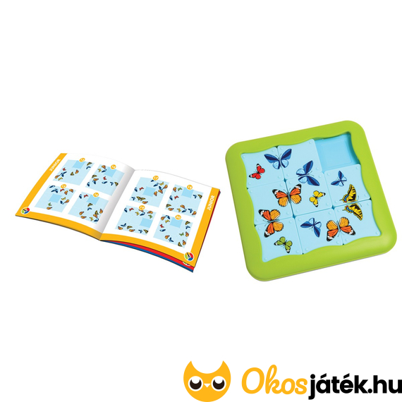 Pillangós tologatós puzzle logikai játék Butterflies - Smart Games kirakó
