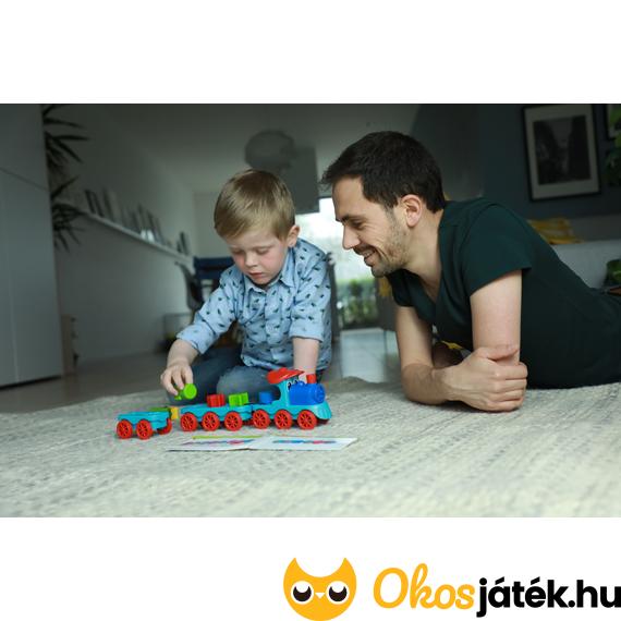 Trükkös vonat logikai játék