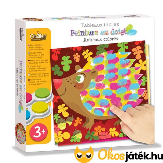 ujj pöttyöző, ujjfestő készlet