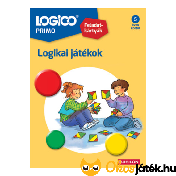 Logico Primo feladatlapok - Logikai játékok 5+ 