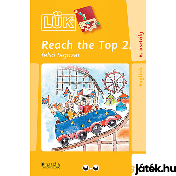 Reach the top 2 - angol nyelvi lük füzet 24db-os táblához