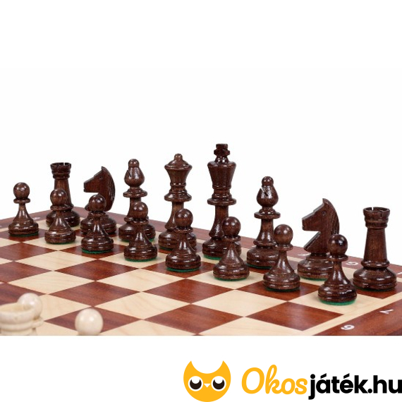 Mágneses sakk készlet sötét bábuk