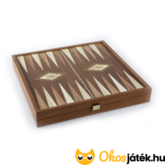 intarziás backgammon játék társasjáték