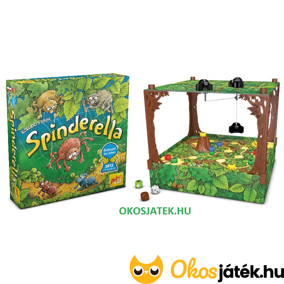 Spinderella társasjáték - Okos pókos társas gyerekeknek - 2015-ös év gyerekjátéka - SI 50775 
