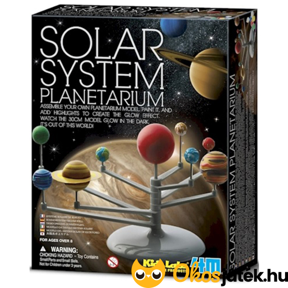 4M naprendszer bolygók modell / makett - Solar System Planetárium