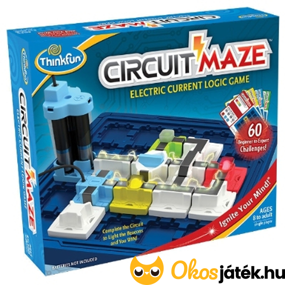 Circuit Maze Thinkfun - elektromos áramkör tervező / építő játék