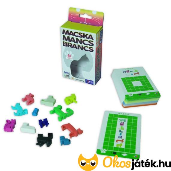 Macska mancs brancs logikai játék