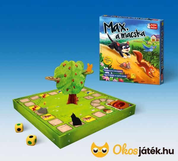 Max a macska társasjáték
